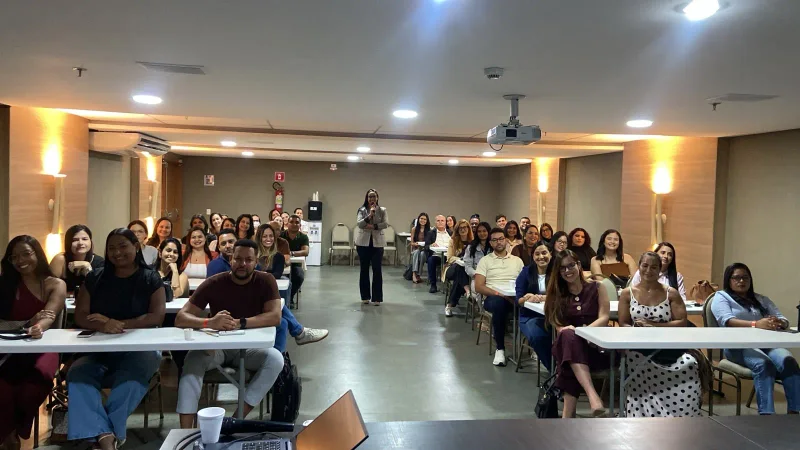 Turma do treinamento presencial em Maceió