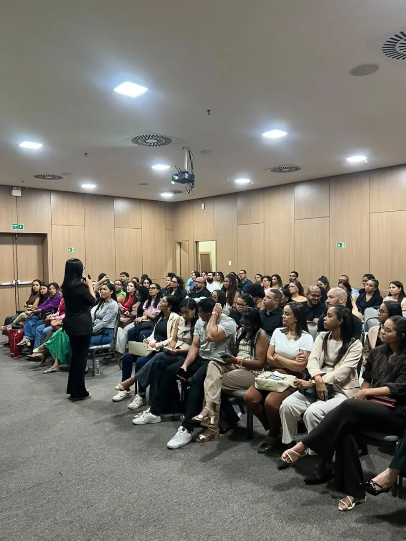 Alunos no treinamento presencial em Salvador
