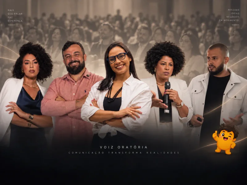 Professores da Voiz Oratória: comunicação transforma realidades